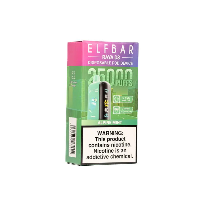 Elf Bar Raya D3 – Alpine Mint – 25000 - Vape Shop Nashik
