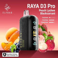 Elf Bar Raya D3 Pro 30 K – Peach Lychee Blackcurrant - Vape Shop Nashik