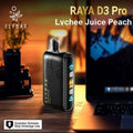 Elf Bar Raya D3 Pro 30K – Lychee Juicy Peach - Vape Shop Nashik