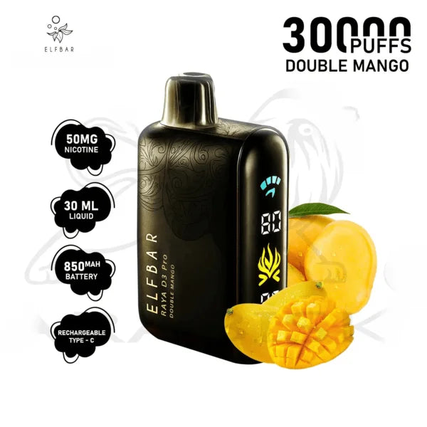 Elf bar Raya d3 pro -30k Double mango - Vape Shop Nashik