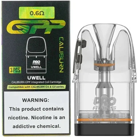 Uwell Caliburn GPP Replacement Pod (0.6Ω) - Vape Shop Nashik