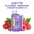 IGET FLARE B10000 – Cranberry Raspberry ice - Vape Shop Nashik