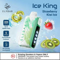Elf Bar Ice King – Strawberry Kiwi Ice – 30K - Vape Shop Nashik
