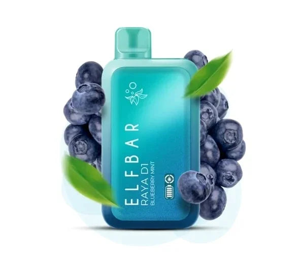 ELF BAR RAYA D1 – Blueberry Mint - Vape Shop Nashik